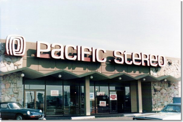 A typical Pacific Stereo store